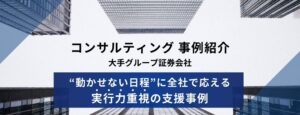 コンサルティング事例紹介